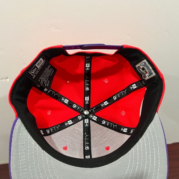 New Era, 9Fifty Snapback Hat, Chicago White Sox, Pink & Purple - Picture 7 of 10